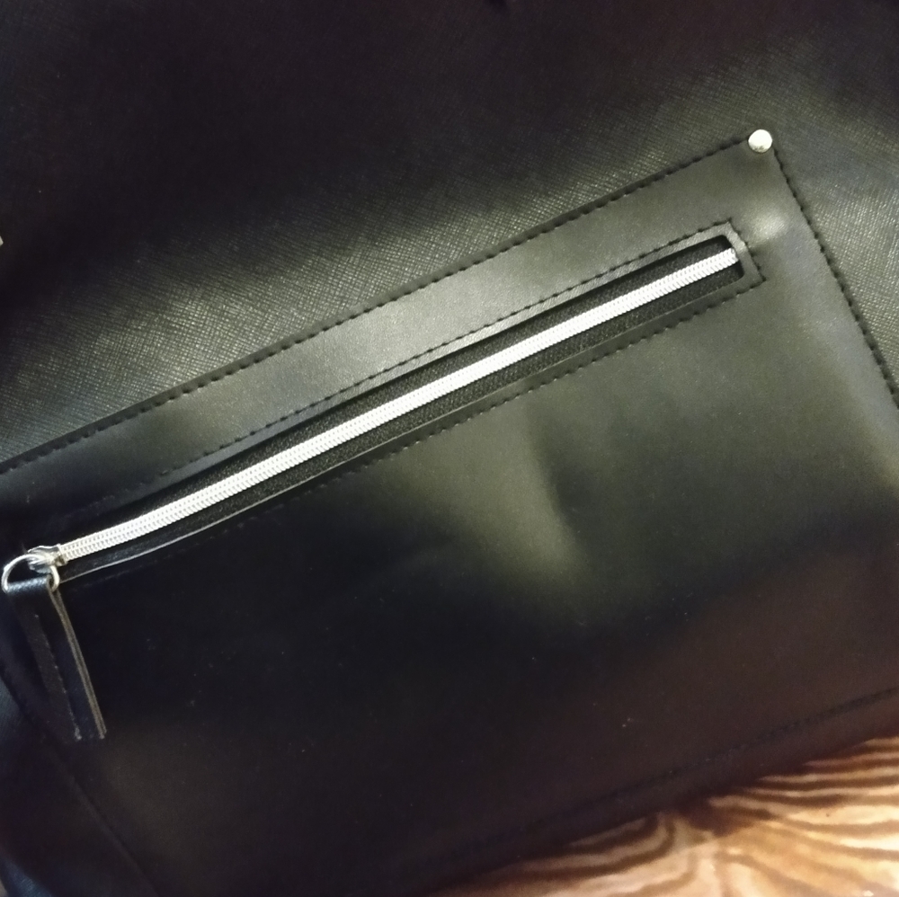 No tag black purse handbag women's new